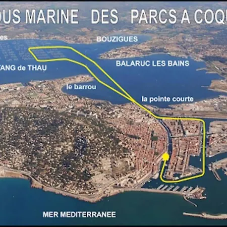Superbe Avec Terrasse Et Vue Apartamento Bouzigues