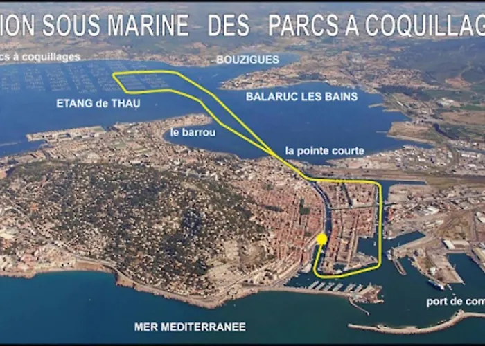 Superbe Avec Terrasse Et Vue Διαμέρισμα Bouzigues